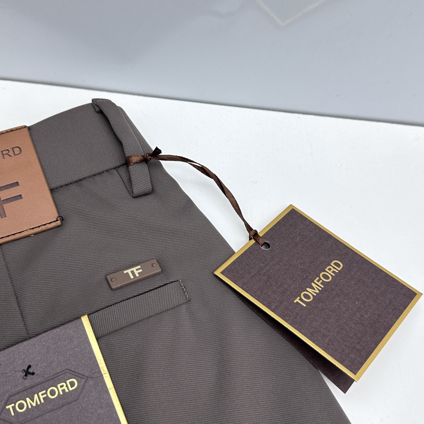 🆕TOM FORD 春夏新品休闲裤西裤，官网同步发售，裤身工艺设计，客供辅料、面料定制，柔软丝滑，代工厂