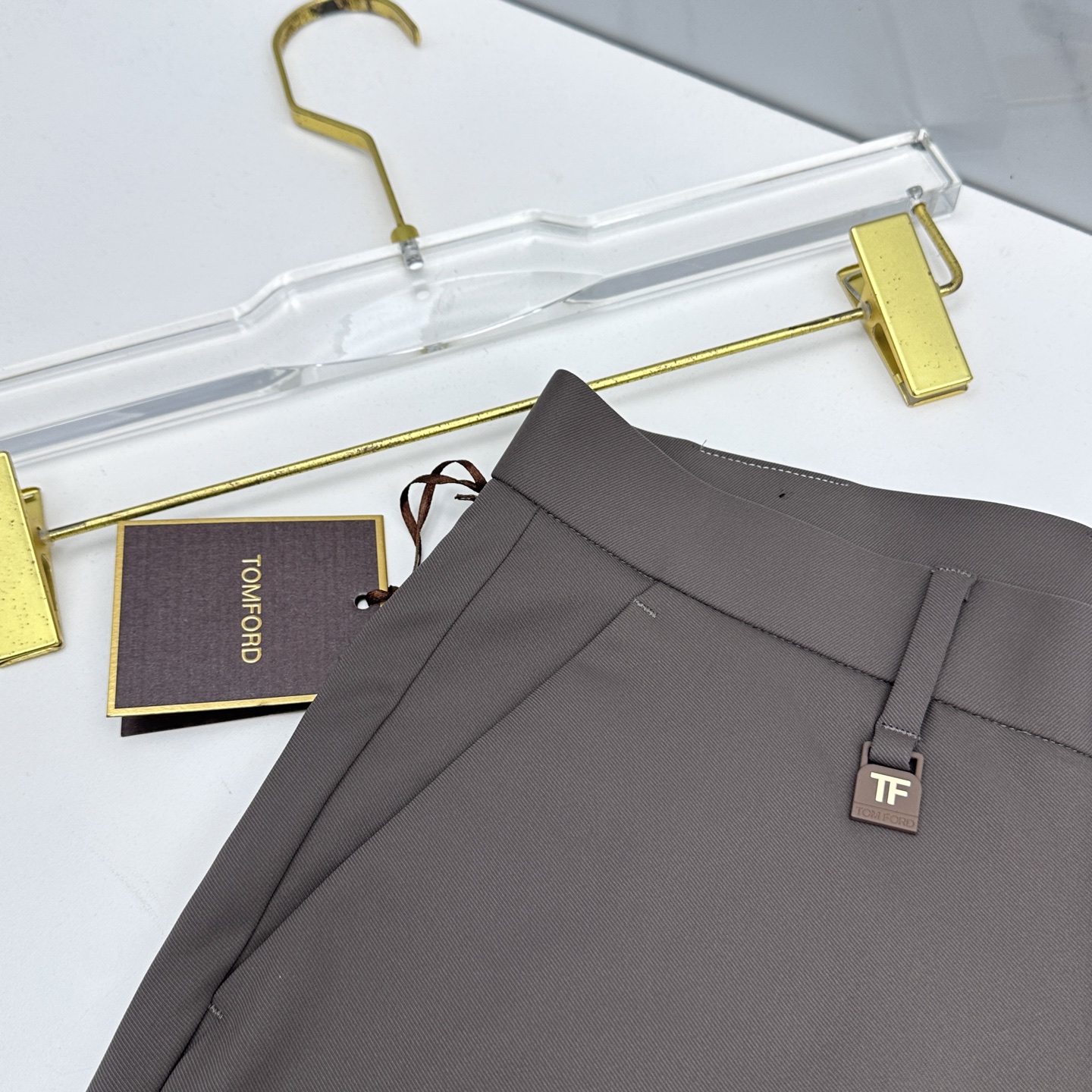 🆕TOM FORD 春夏新品休闲裤西裤，官网同步发售，裤身工艺设计，客供辅料、面料定制，柔软丝滑，代工厂