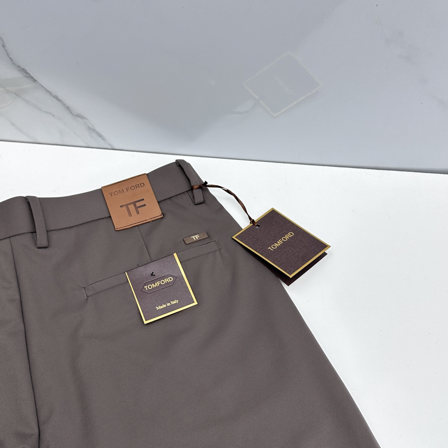 🆕TOM FORD 春夏新品休闲裤西裤，官网同步发售，裤身工艺设计，客供辅料、面料定制，柔软丝滑，代工厂