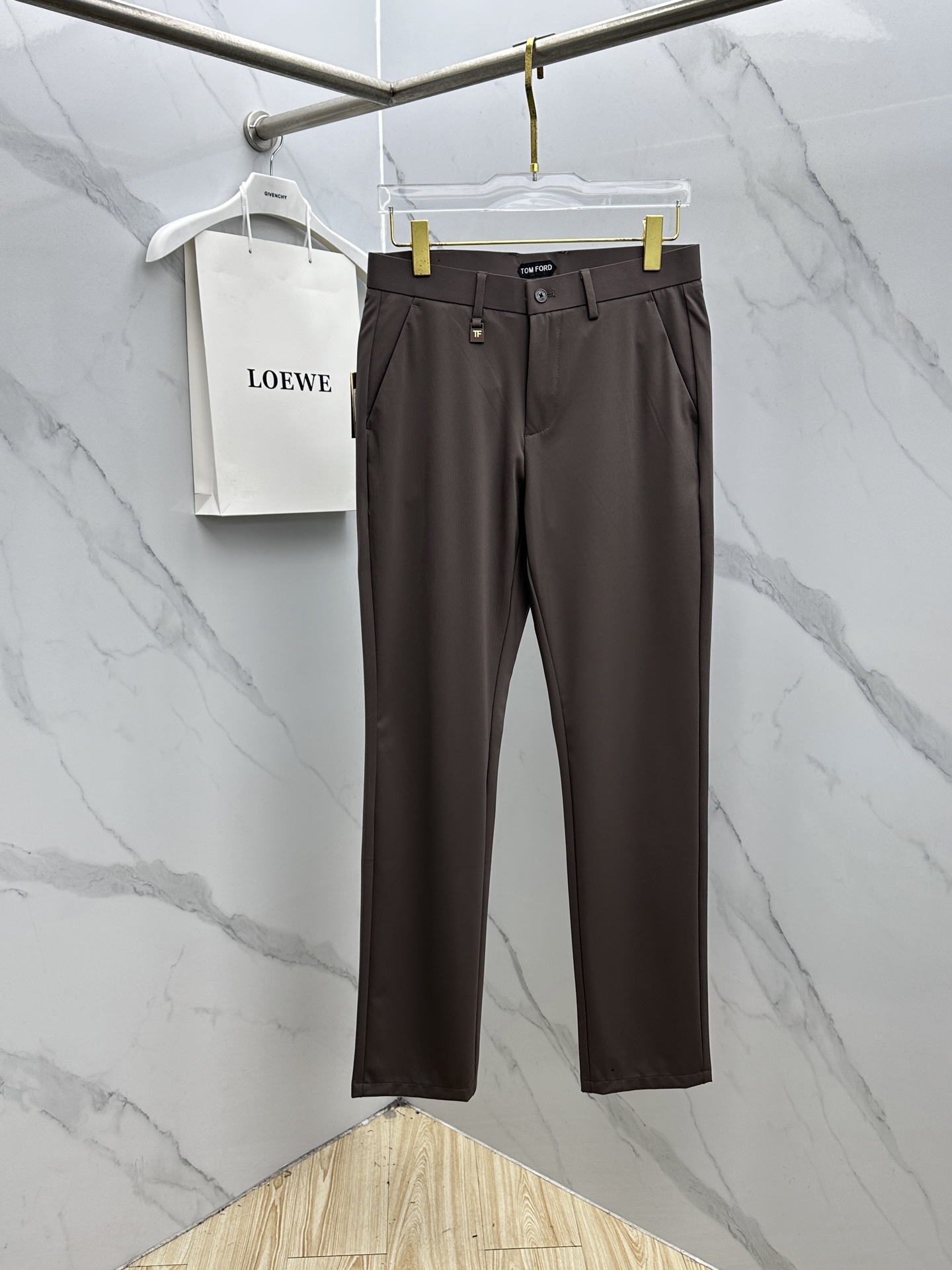 🆕TOM FORD 春夏新品休闲裤西裤，官网同步发售，裤身工艺设计，客供辅料、面料定制，柔软丝滑，代工厂