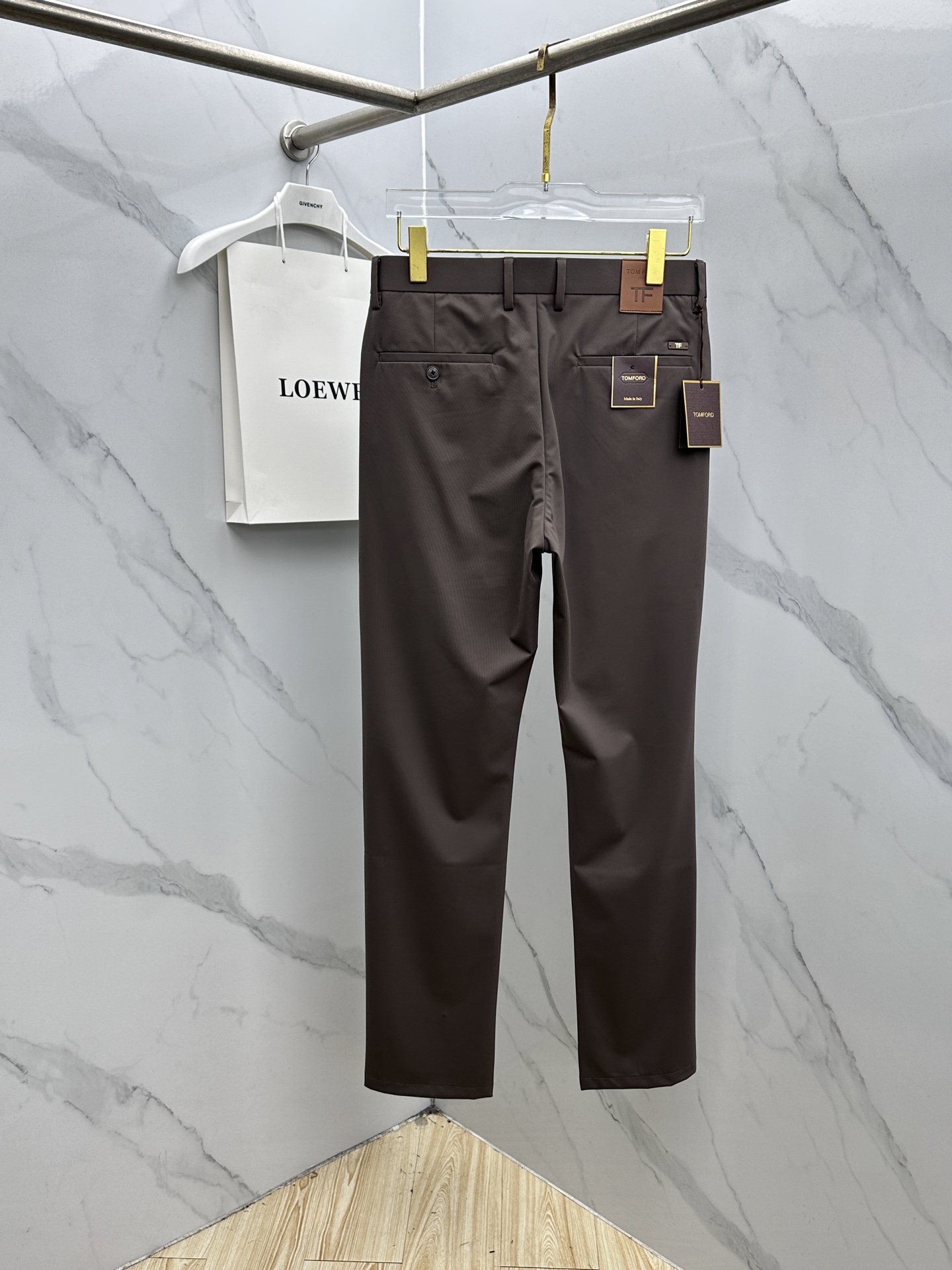 🆕TOM FORD 春夏新品休闲裤西裤，官网同步发售，裤身工艺设计，客供辅料、面料定制，柔软丝滑，代工厂