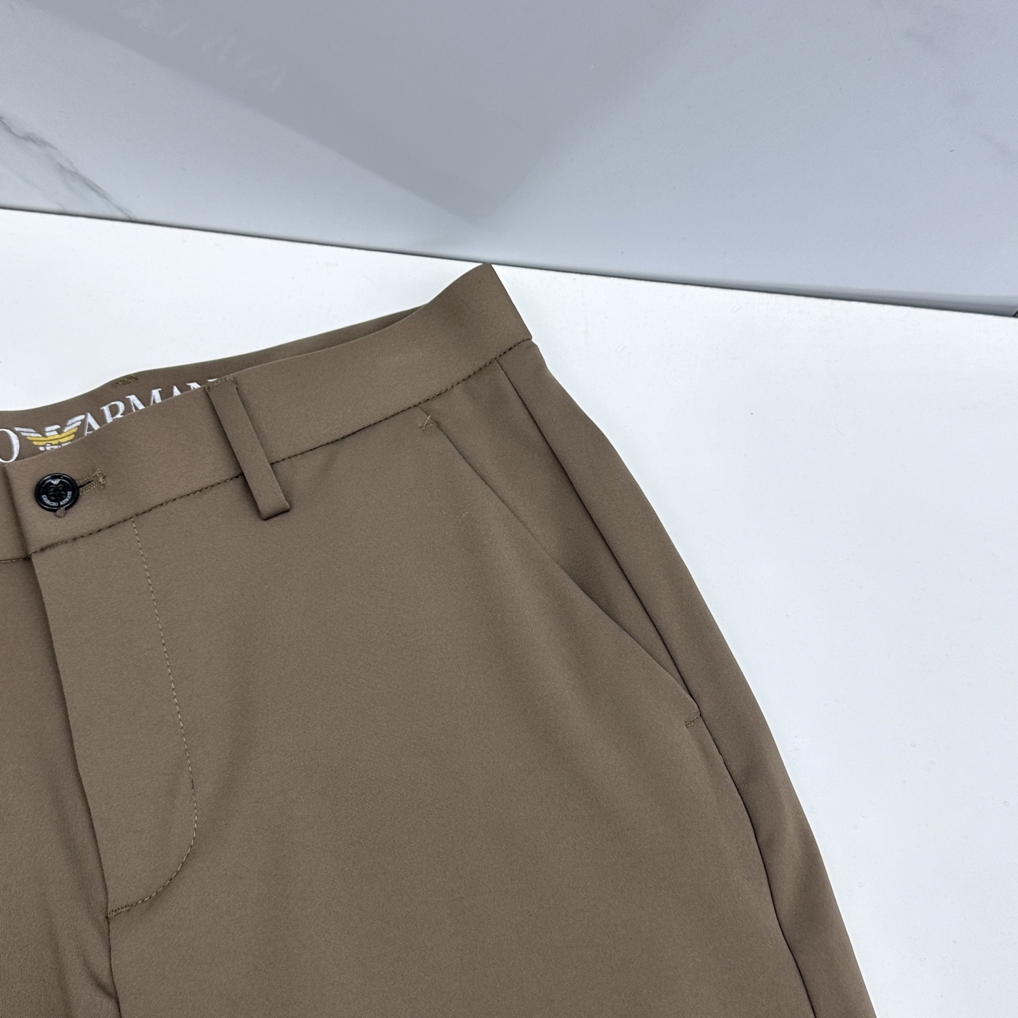 🆕Amani阿玛尼 春夏新品休闲裤西裤，官网同步发售，裤身工艺设计，客供辅料、面料定制，柔软丝滑，代工厂