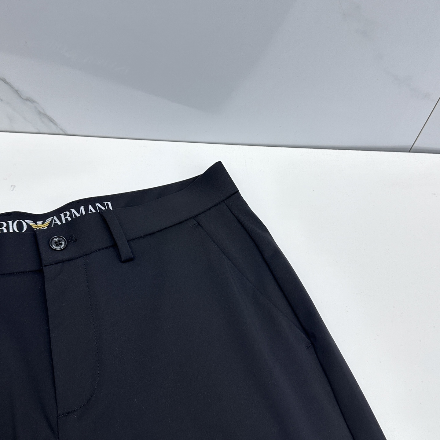 🆕Amani阿玛尼 春夏新品休闲裤西裤，官网同步发售，裤身工艺设计，客供辅料、面料定制，柔软丝滑，代工厂