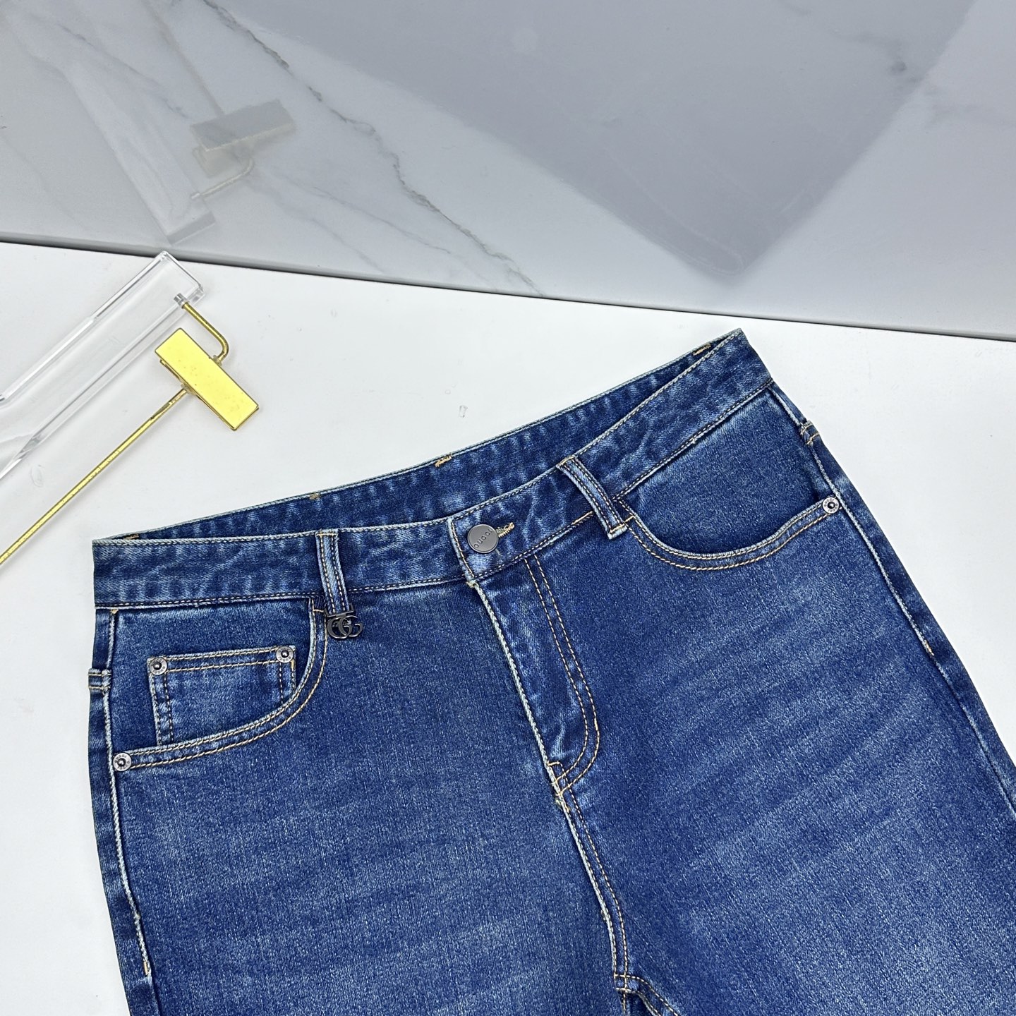 🆕Gucci古驰 男装系列属于时装圈无法复制和取代的存在，代表着意式典型的品牌 采用日本丹宁高级洗水面料