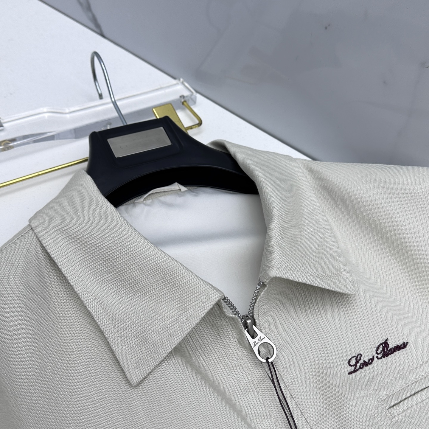 🆕Loro piana 早春轻奢老钱风棉麻系列，最新时尚翻领夹克外套.处处细节显工艺足够的高级 结构性剪