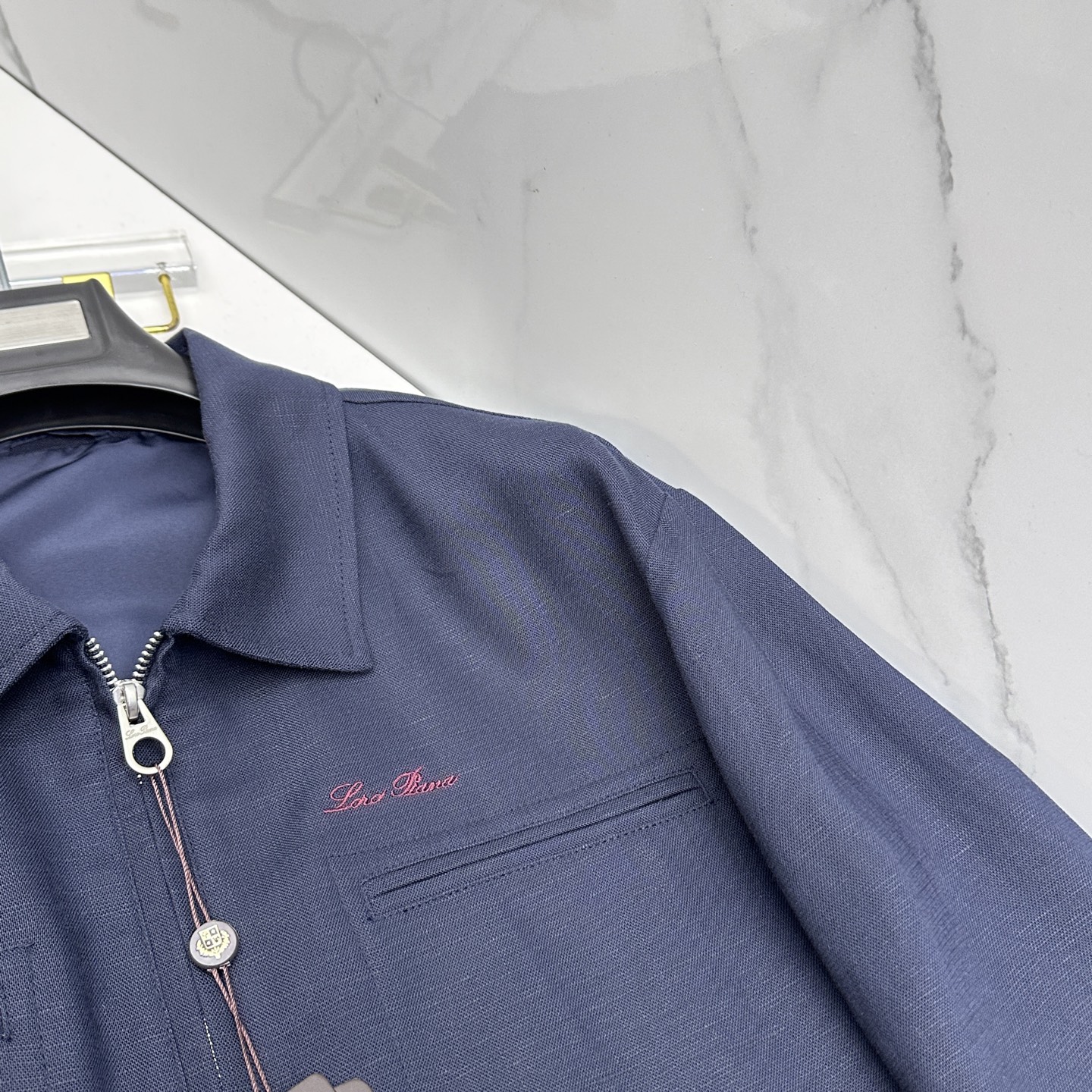 🆕Loro piana 早春轻奢老钱风棉麻系列，最新时尚翻领夹克外套.处处细节显工艺足够的高级 结构性剪