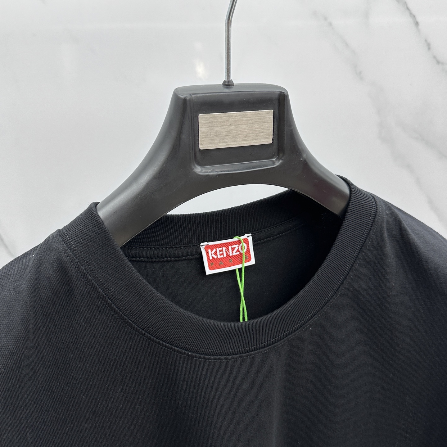 🆕KENZO 微阔 新款首发专柜最新款短袖圆领T恤 高端订制 胸前品牌logo重工艺设计 高端长绒棉面料