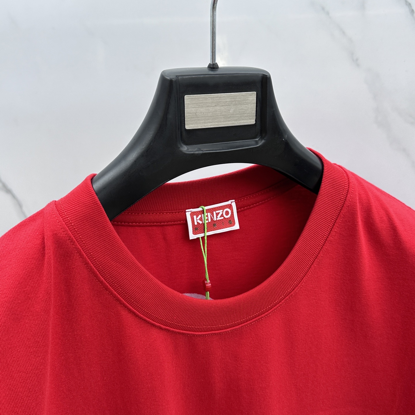 🆕KENZO 微阔 新款首发专柜最新款短袖圆领T恤 高端订制 胸前品牌logo重工艺设计 高端长绒棉面料