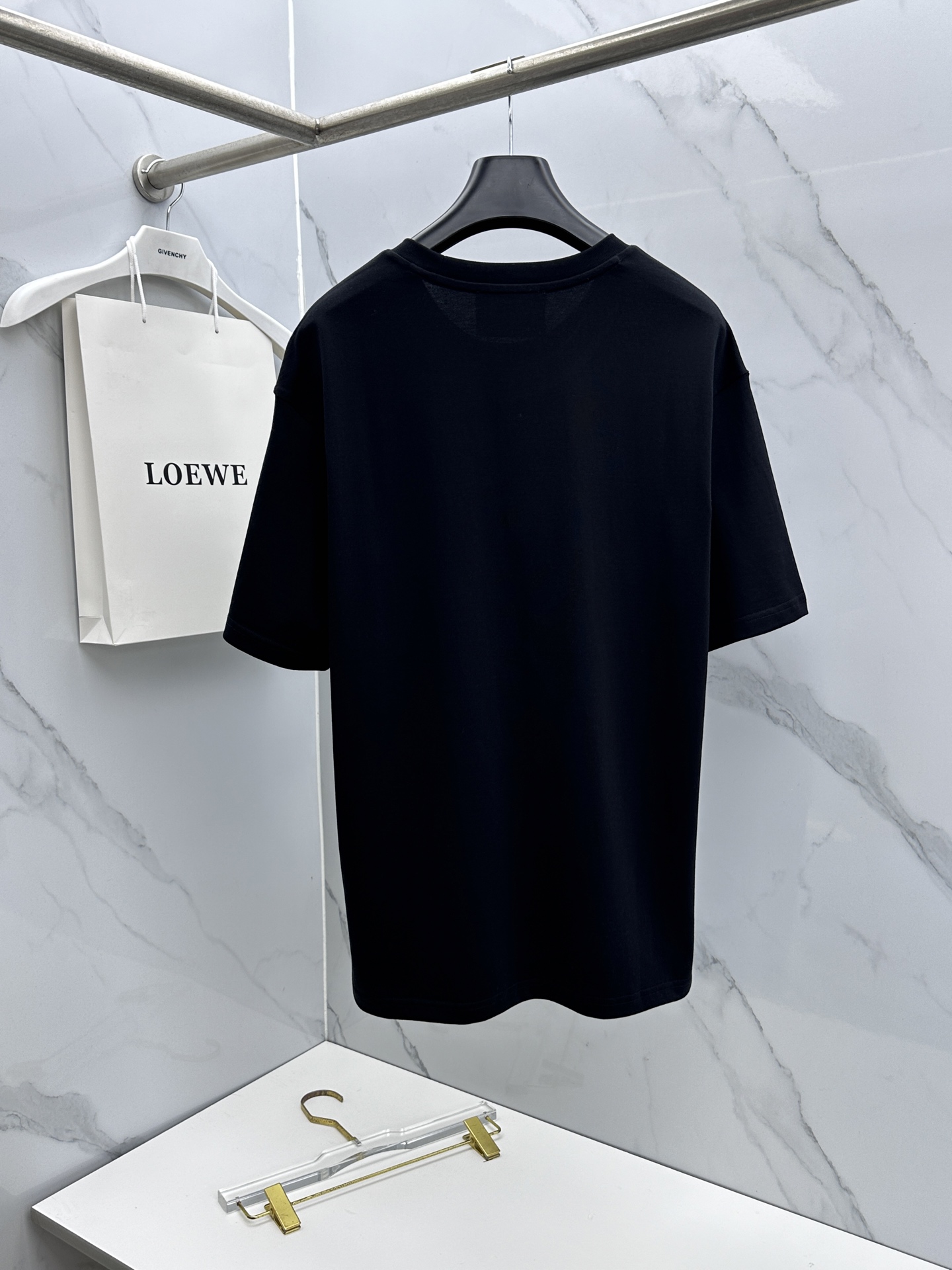 🆕Gucci 新款首发专柜最新款短袖圆领T恤 高端订制 胸前品牌logo重工艺设计 高端长绒棉面料.手感