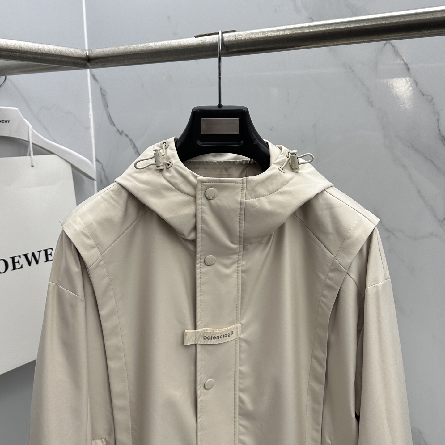 🆕 Balenciaga 巴黎世家 2026ss春季新款连帽夹克外套全高端版本！高定专柜面料辅料，透气舒
