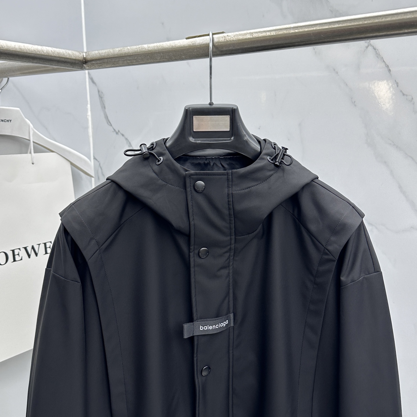 🆕 Balenciaga 巴黎世家 2026ss春季新款连帽夹克外套全高端版本！高定专柜面料辅料，透气舒