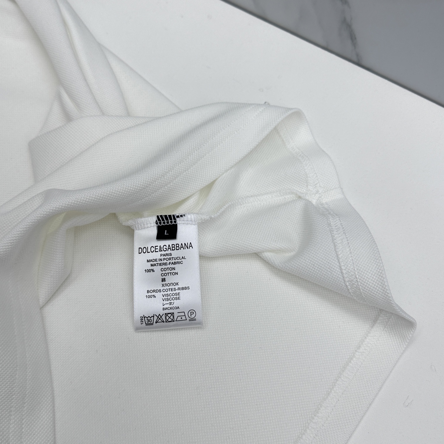 🆕DG 2026春夏新款翻领Polo衫短袖T恤 简洁时尚百搭 螺纹针织领口 后幅logo印花标识 定制进