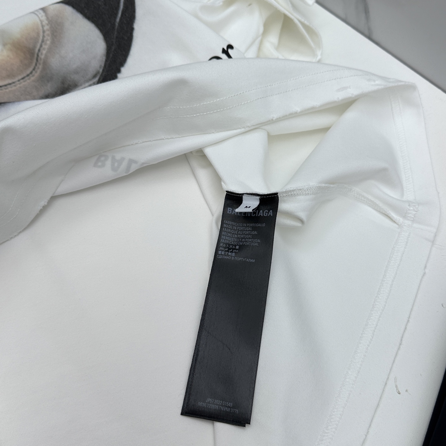 微阔🆕Balenciaga巴黎世家 新款首发专柜最新款短袖圆领T恤 高端订制 胸前品牌logo重工艺设计