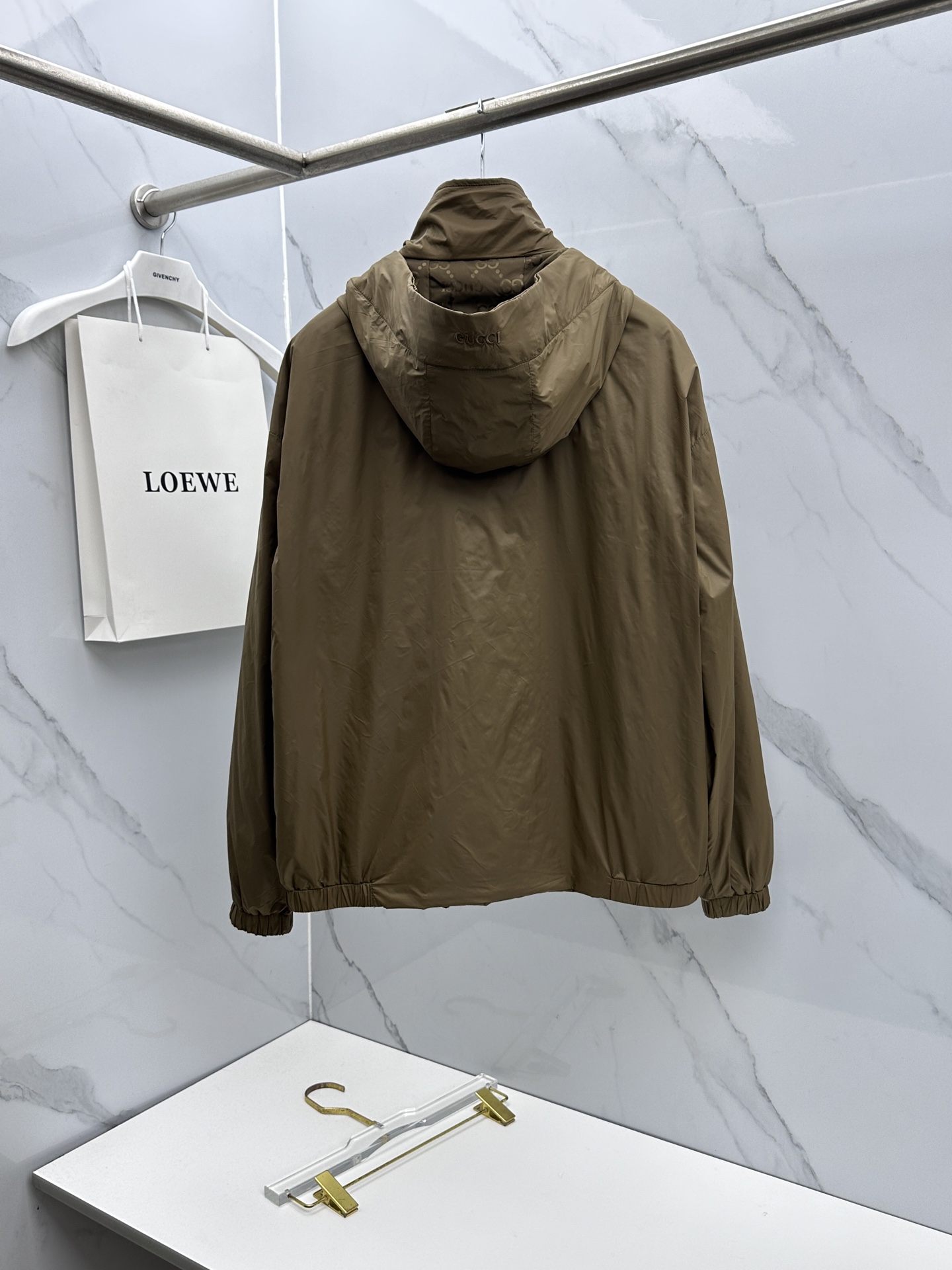 🆕Gucci 古奇 双面穿 2026ss春季新款连帽夹克外套全高端版本！高定专柜面料辅料，透气舒适度高，