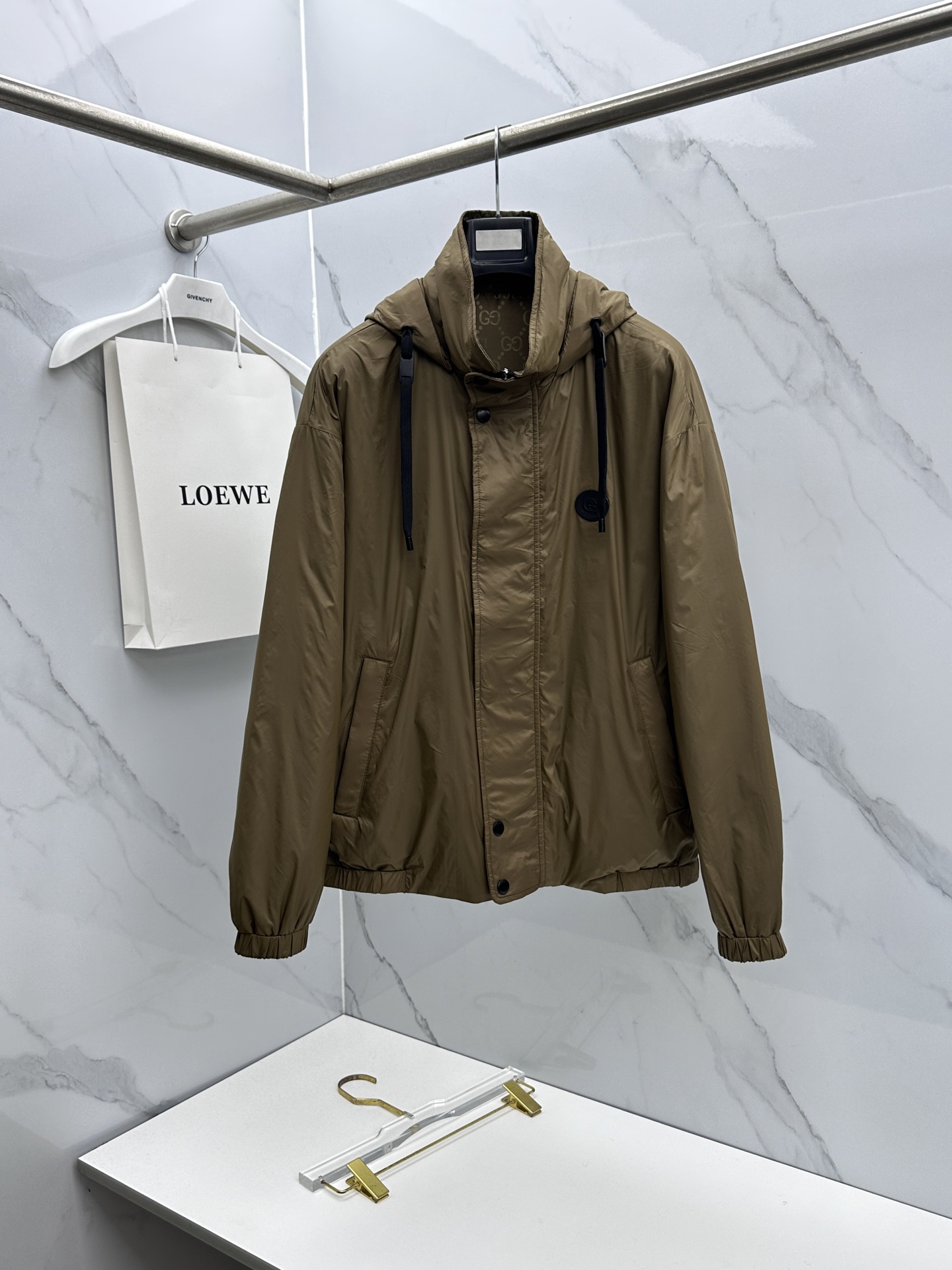 🆕Gucci 古奇 双面穿 2026ss春季新款连帽夹克外套全高端版本！高定专柜面料辅料，透气舒适度高，