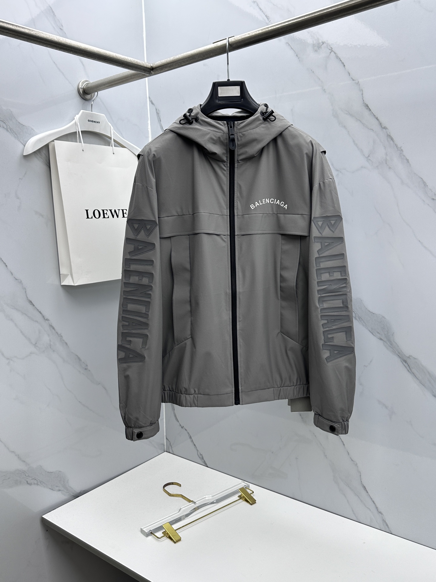 🆕Balenciaga 巴黎世家 2026ss春季新款连帽夹克外套全高端版本！高定专柜面料辅料，透气舒适