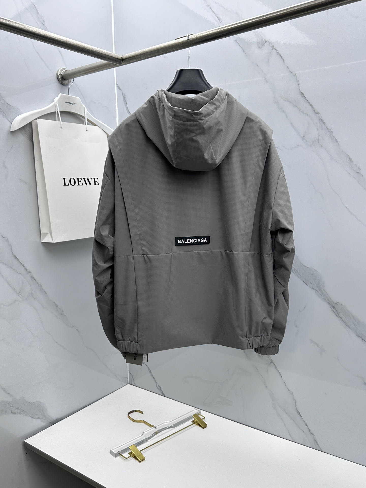 🆕Balenciaga 巴黎世家 2026ss春季新款连帽夹克外套全高端版本！高定专柜面料辅料，透气舒适