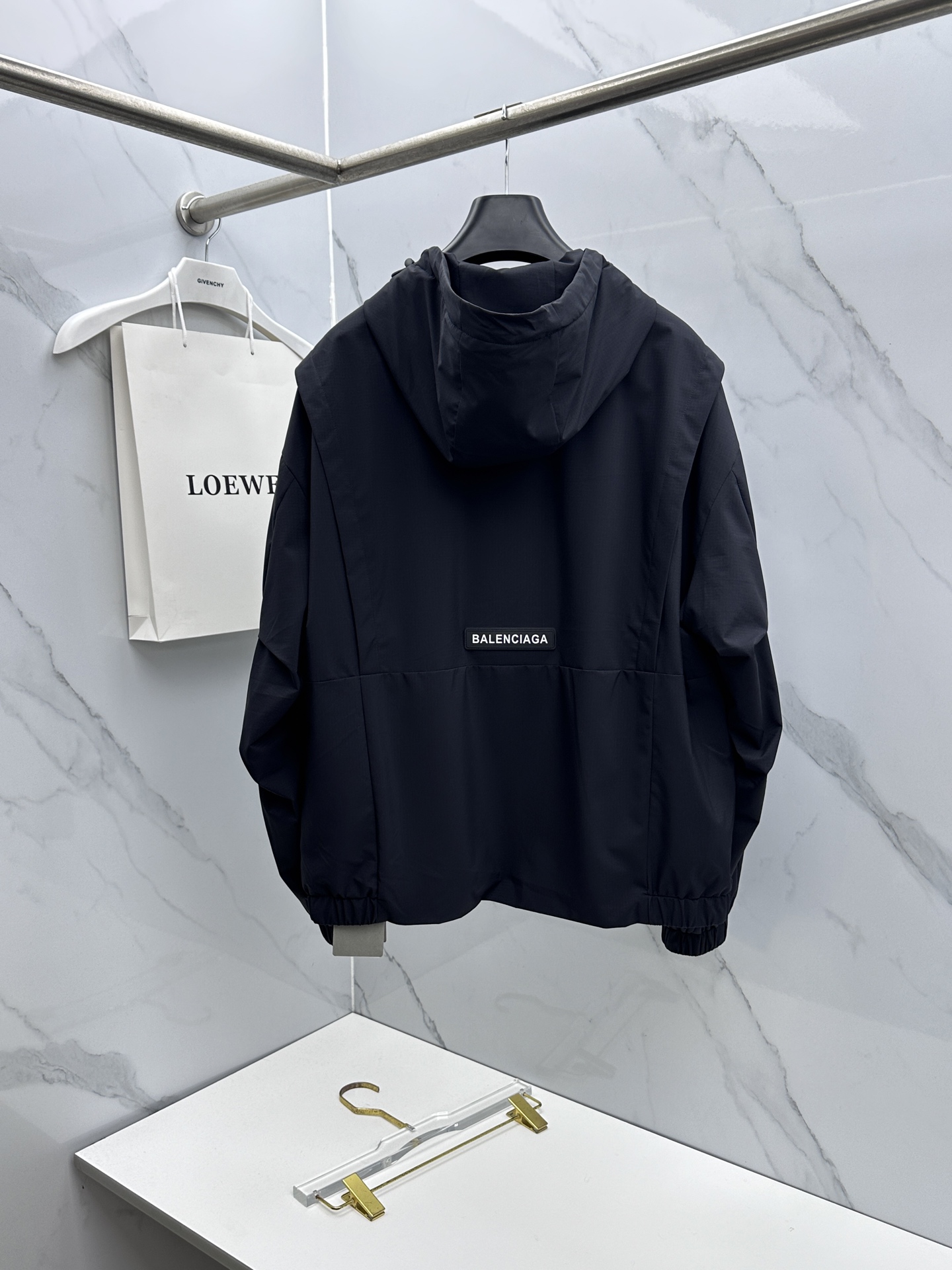 🆕Balenciaga 巴黎世家 2026ss春季新款连帽夹克外套全高端版本！高定专柜面料辅料，透气舒适