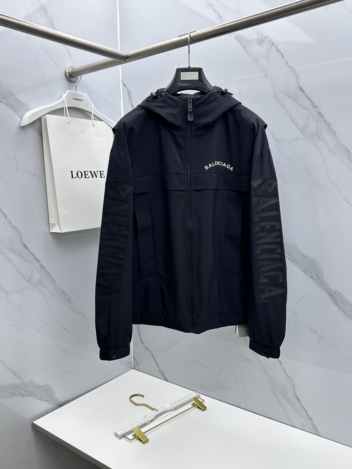 🆕Balenciaga 巴黎世家 2026ss春季新款连帽夹克外套全高端版本！高定专柜面料辅料，透气舒适