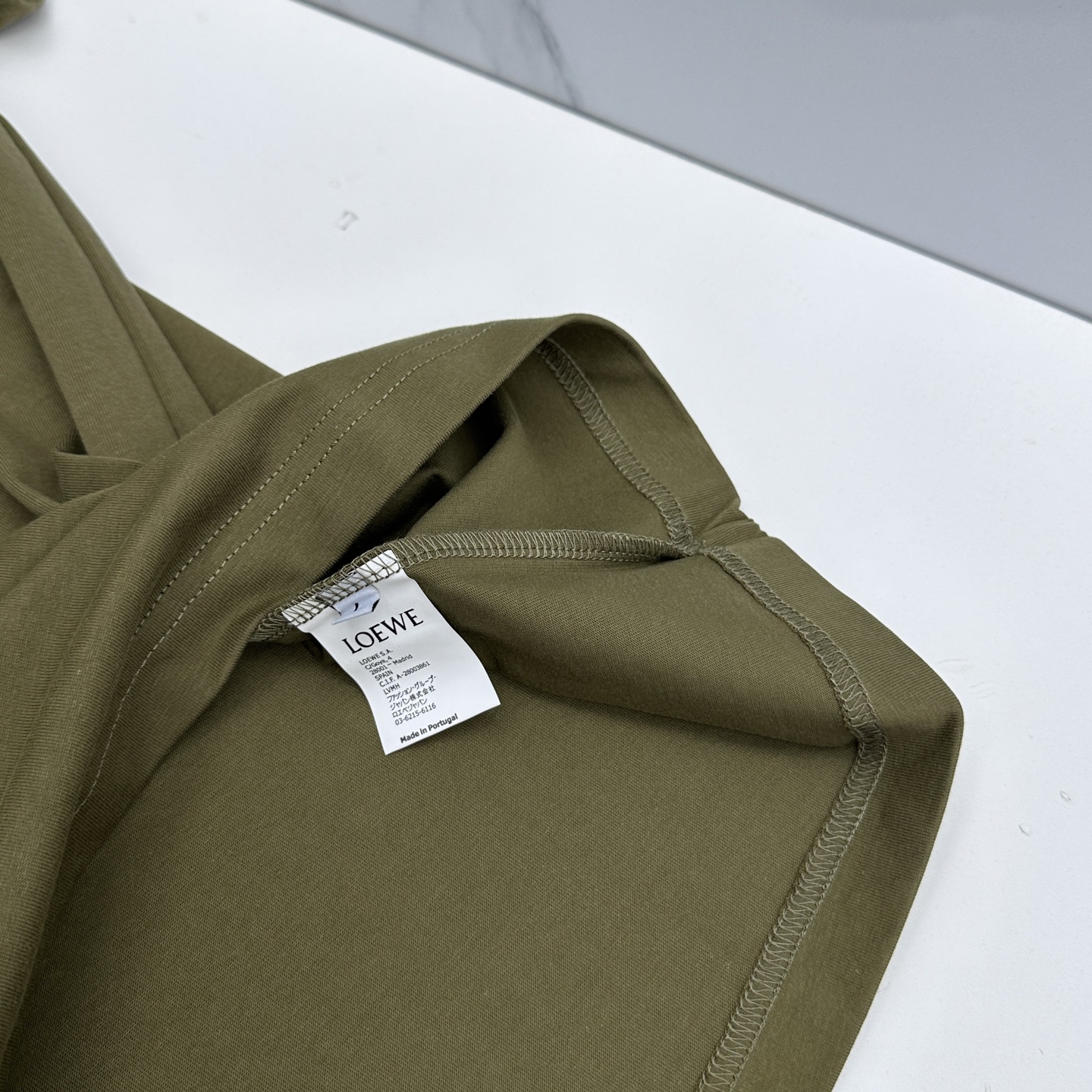 🆕LOEWE罗意威 新款首发专柜最新款短袖圆领T恤 高端订制官网同步 简约日常 胸口口袋刺绣logo 高