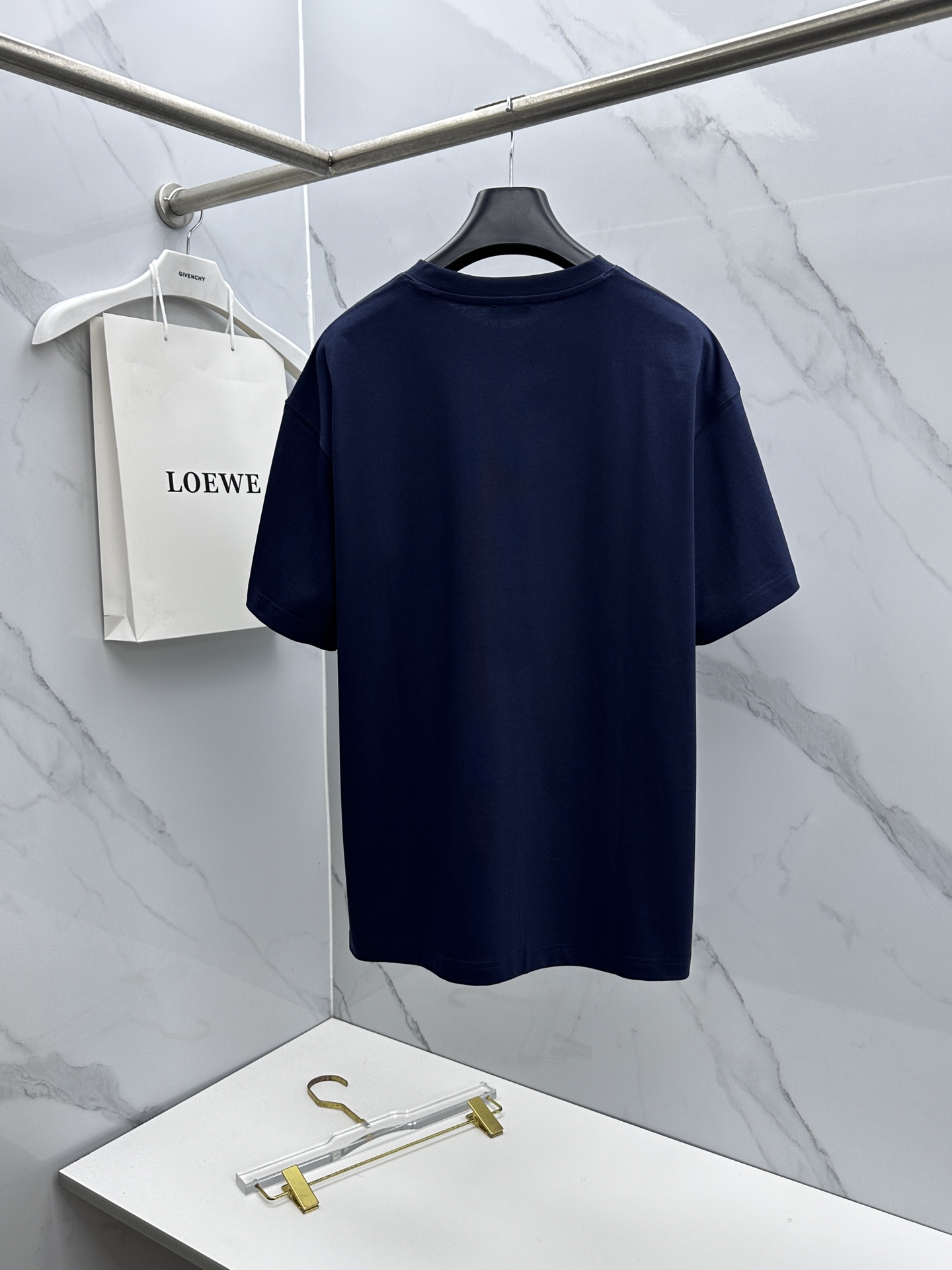 🆕LOEWE罗意威 新款首发专柜最新款短袖圆领T恤 高端订制官网同步 简约日常 胸前logo刺绣 高端长