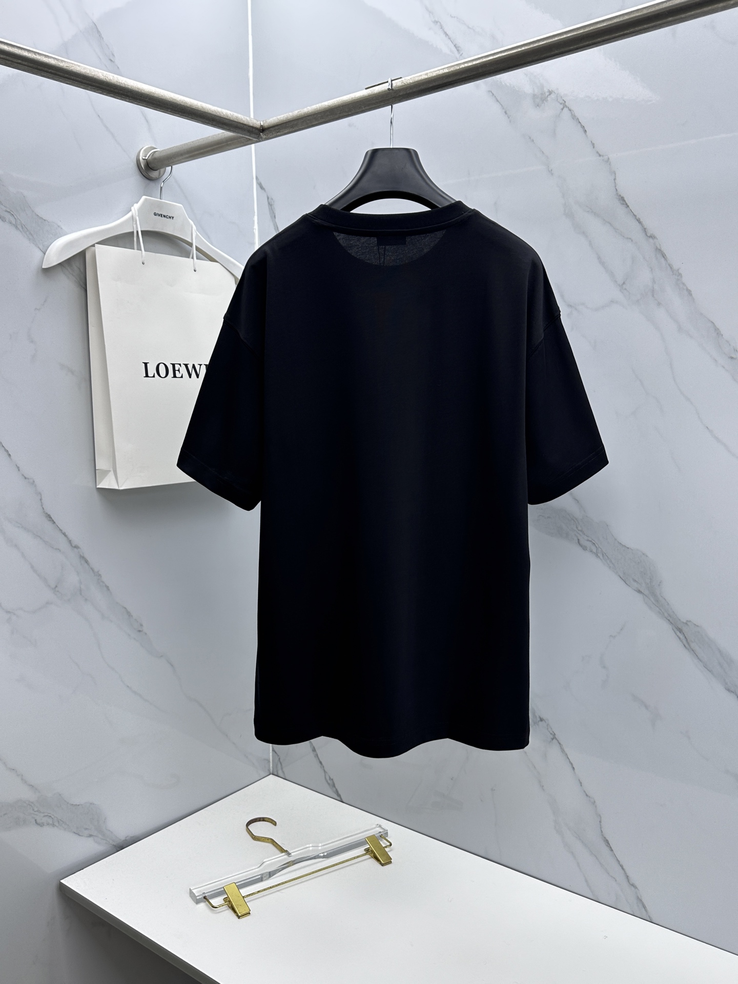 🆕LOEWE罗意威 新款首发专柜最新款短袖圆领T恤 高端订制官网同步 简约日常 胸前logo刺绣 高端长