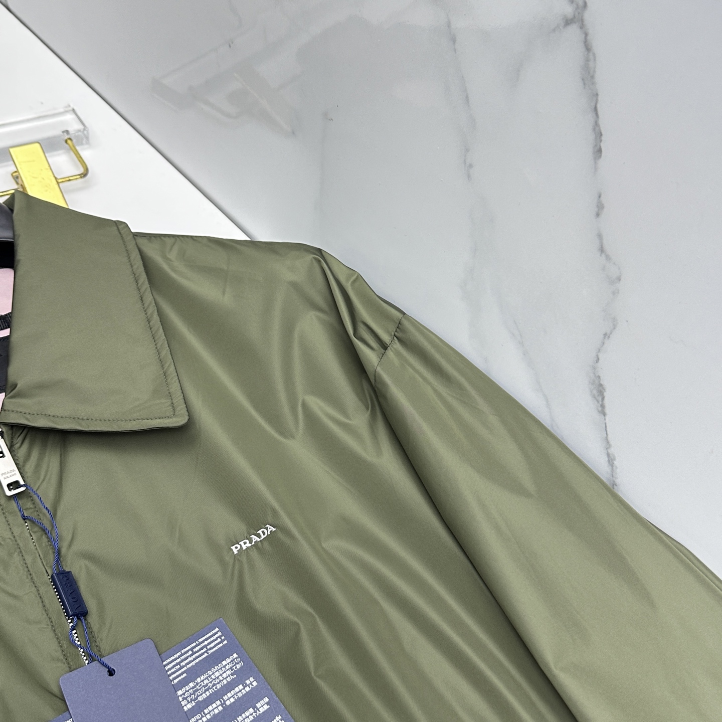 🆕Prada 普拉达 2026ss春季新款翻领夹克外套全高端版本！高定专柜面料辅料，透气舒适度高，细节无