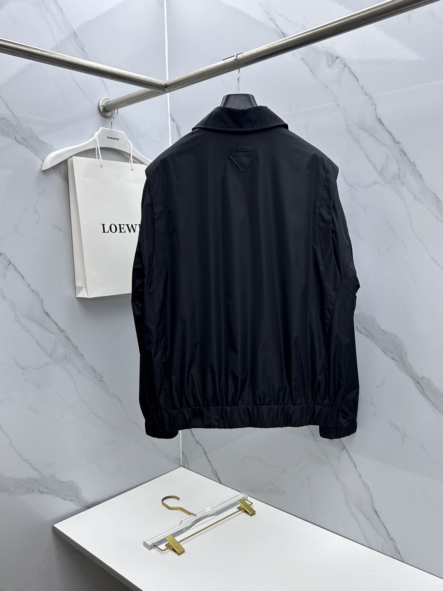 🆕Prada 普拉达 2026ss春季新款翻领夹克外套全高端版本！高定专柜面料辅料，透气舒适度高，细节无