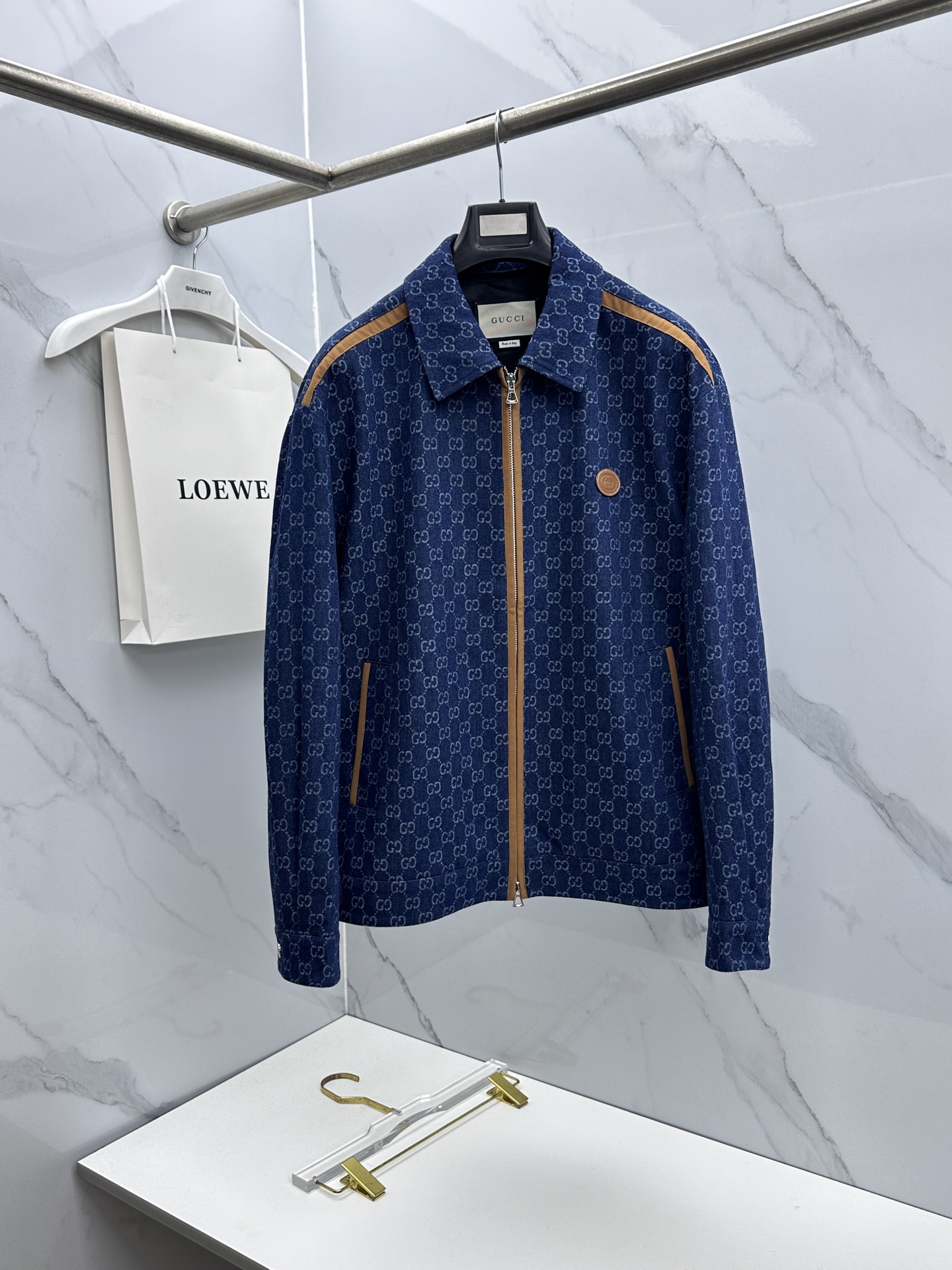 🆕Gucci 古驰 2026ss春季新款夹克外套全高端版本！高定专柜面料辅料，透气舒适度高，细节无可挑剔