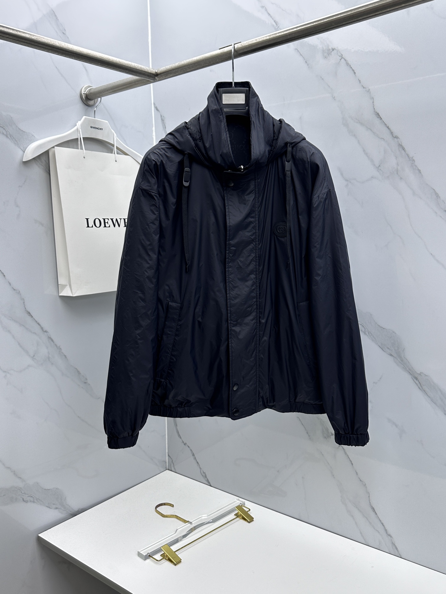 🆕Gucci 古奇 双面穿 2026ss春季新款连帽夹克外套全高端版本！高定专柜面料辅料，透气舒适度高，