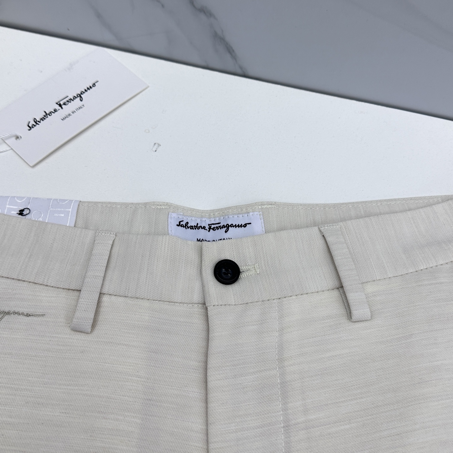 🆕Ferragamo菲拉格慕 26ss春夏新品休闲裤西裤，官网同步发售，裤身工艺设计，进口客供辅料、面料