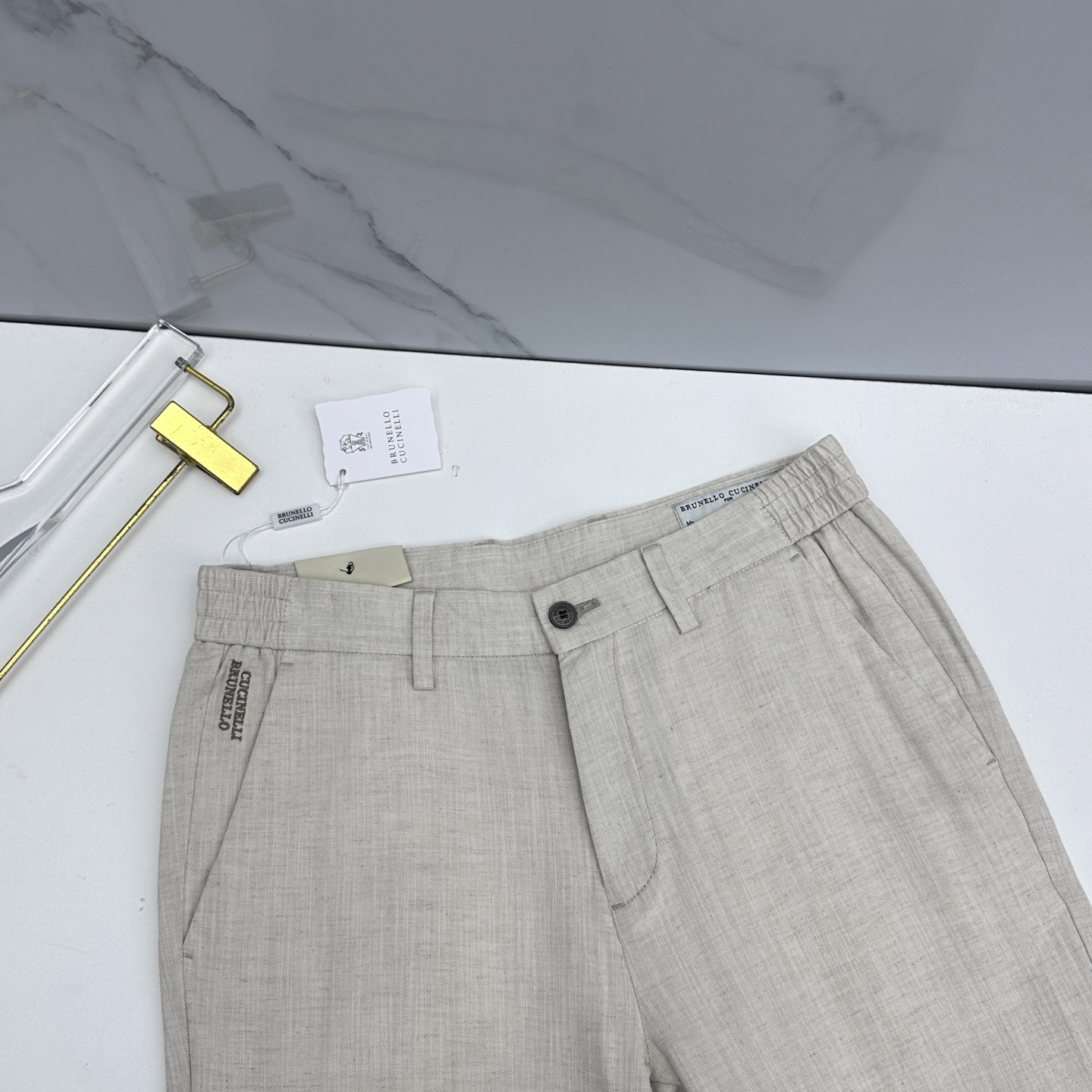 🆕BC 亚麻系列 26ss春夏新品休闲裤西裤，官网同步发售，裤身工艺设计，进口客供辅料、面料定制，代工厂
