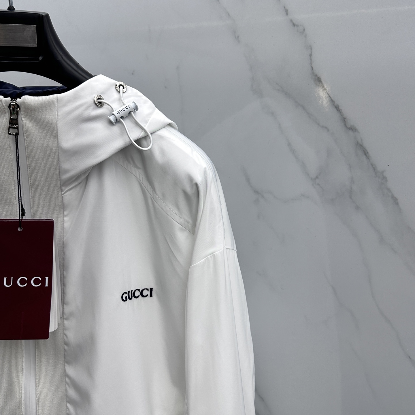 🆕Gucci 古奇 2026ss春季新款连帽夹克外套全高端版本！高定专柜面料辅料，透气舒适度高，细节无可
