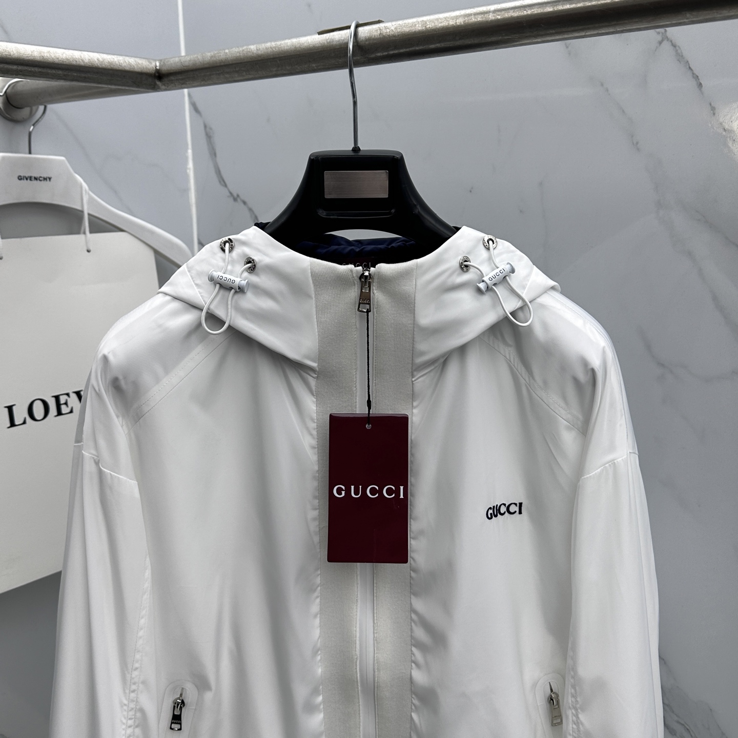 🆕Gucci 古奇 2026ss春季新款连帽夹克外套全高端版本！高定专柜面料辅料，透气舒适度高，细节无可