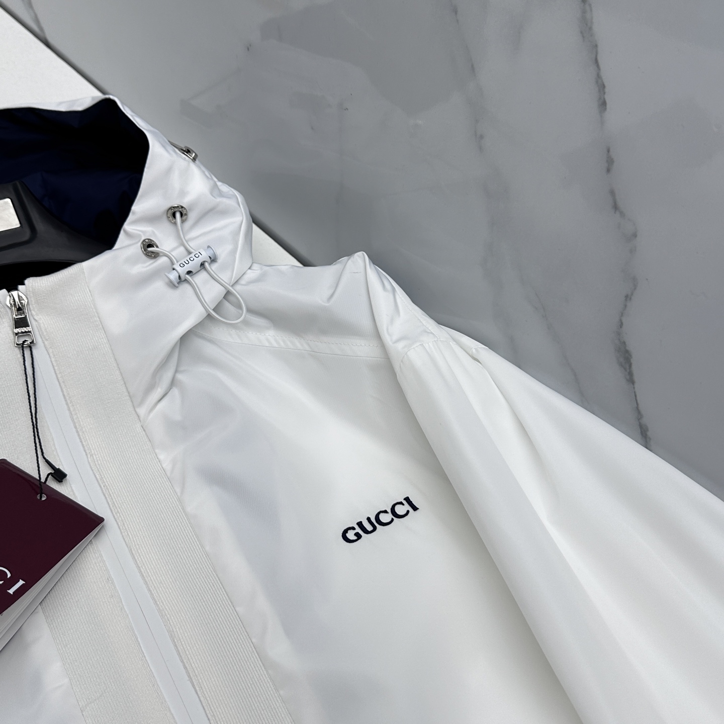 🆕Gucci 古奇 2026ss春季新款连帽夹克外套全高端版本！高定专柜面料辅料，透气舒适度高，细节无可