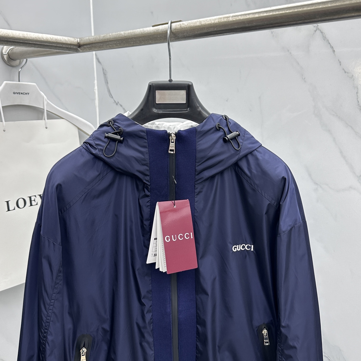 🆕Gucci 古奇 2026ss春季新款连帽夹克外套全高端版本！高定专柜面料辅料，透气舒适度高，细节无可