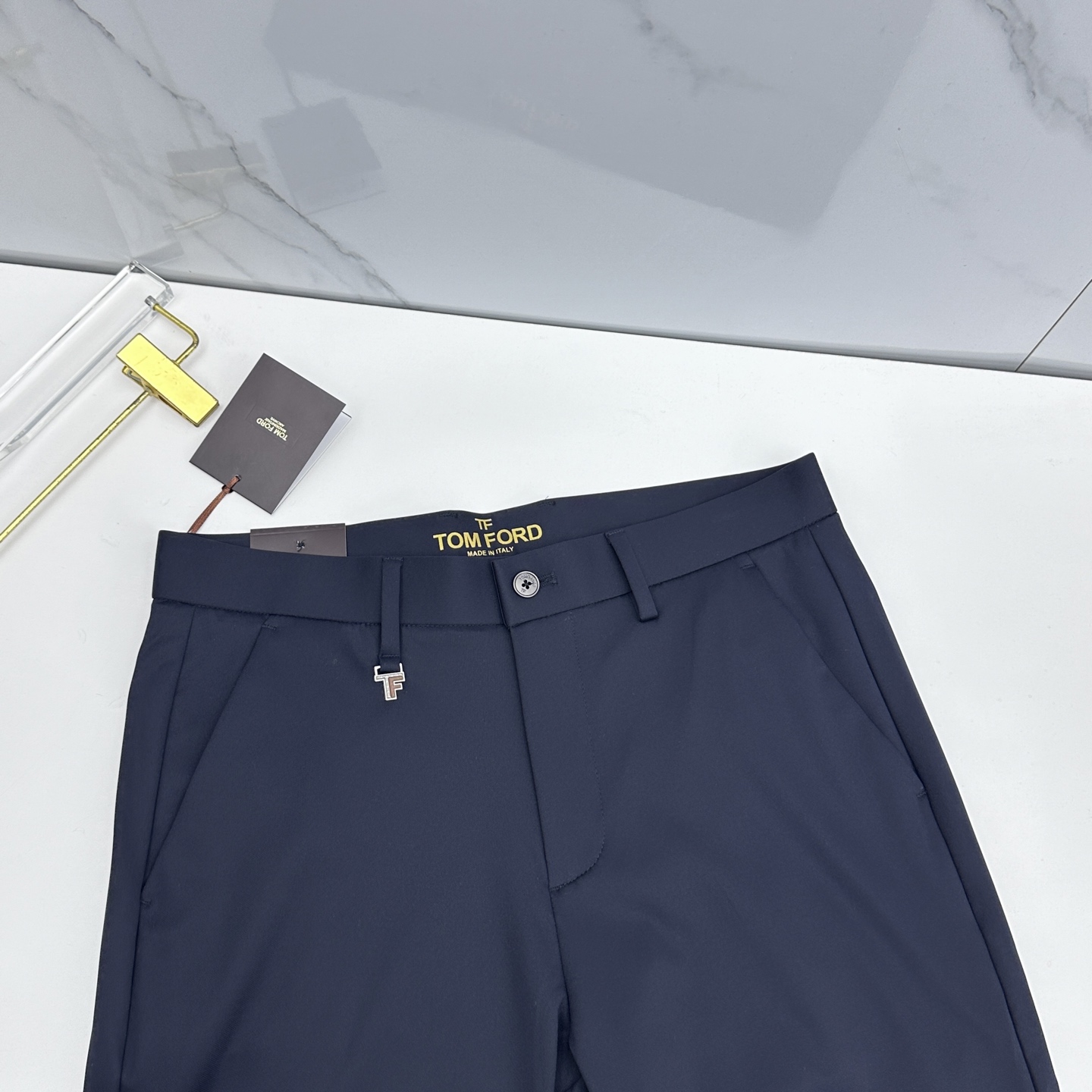 🆕TOM FORD 26ss春夏新品休闲裤西裤，官网同步，裤身工艺设计，高定面料，丝滑不贴身，透气性能佳