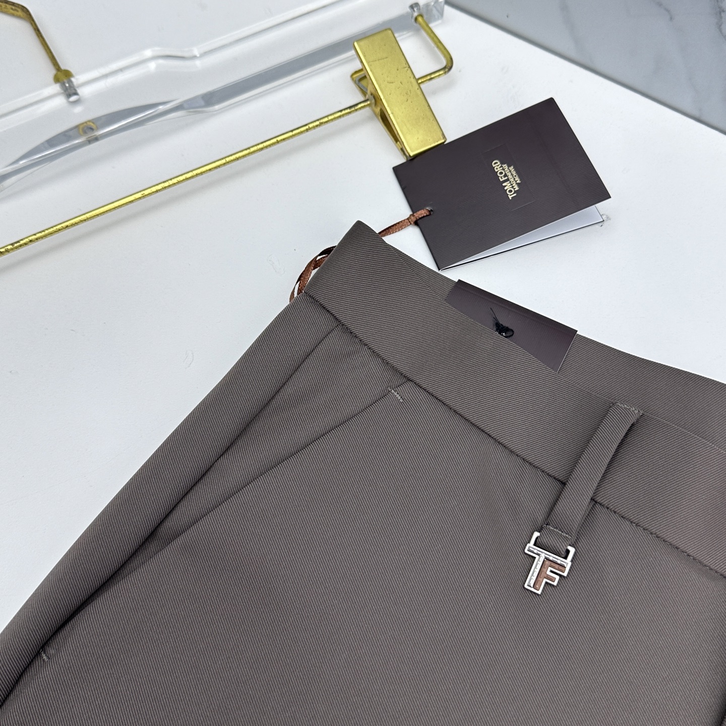 🆕TOM FORD 26ss春夏新品休闲裤西裤，官网同步，裤身工艺设计，高定面料，丝滑不贴身，透气性能佳