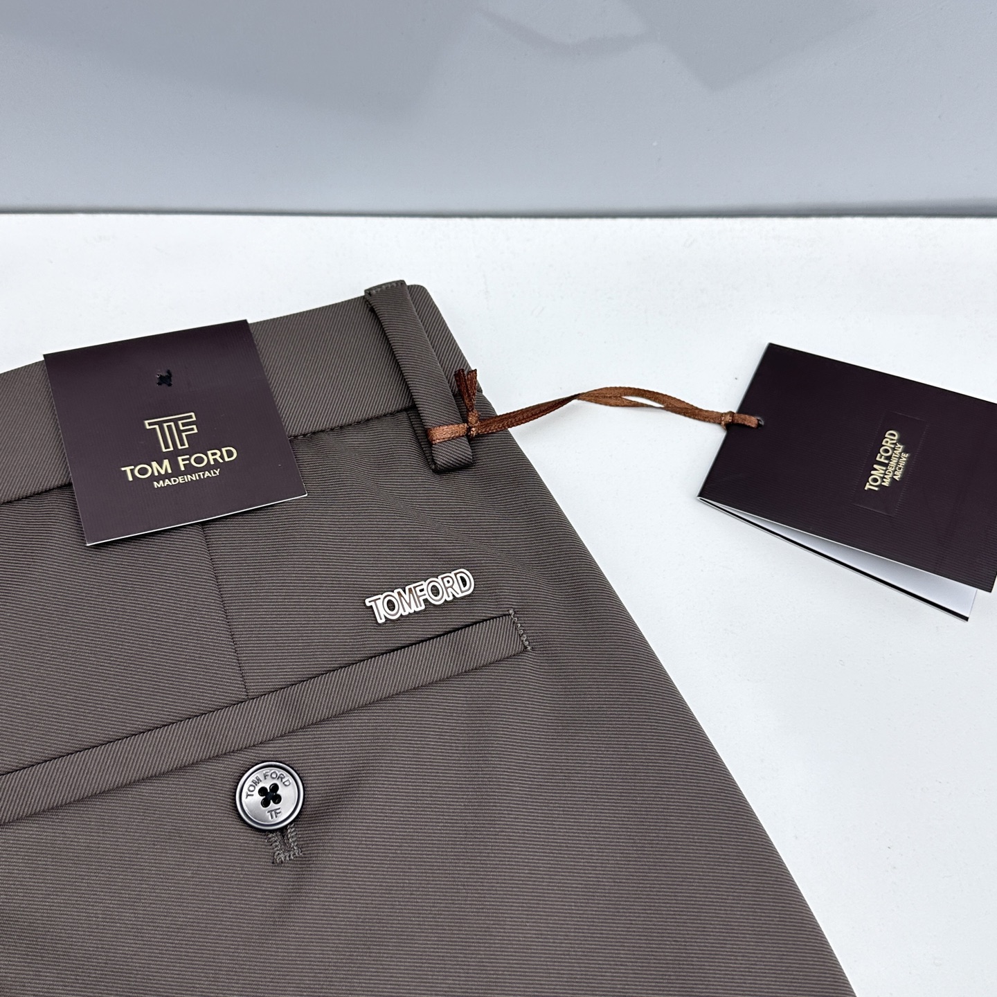 🆕TOM FORD 26ss春夏新品休闲裤西裤，官网同步，裤身工艺设计，高定面料，丝滑不贴身，透气性能佳