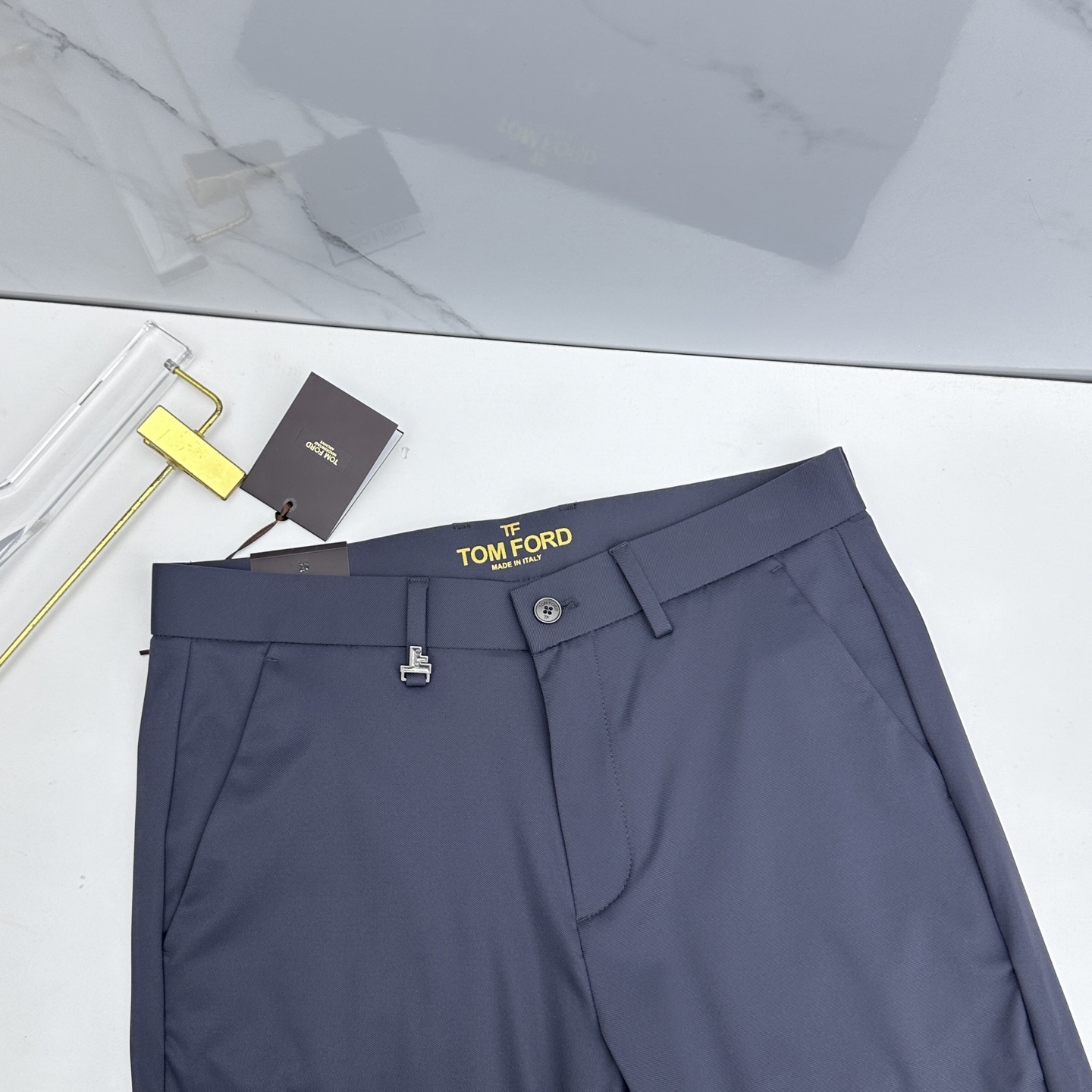 🆕TOM FORD 26ss春夏新品休闲裤西裤，官网同步，裤身工艺设计，高定面料，丝滑不贴身，透气性能佳