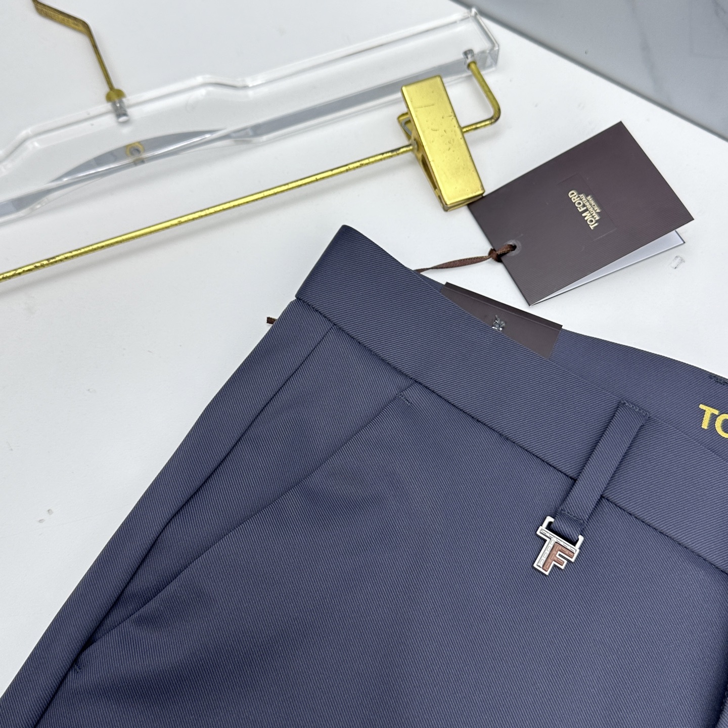 🆕TOM FORD 26ss春夏新品休闲裤西裤，官网同步，裤身工艺设计，高定面料，丝滑不贴身，透气性能佳
