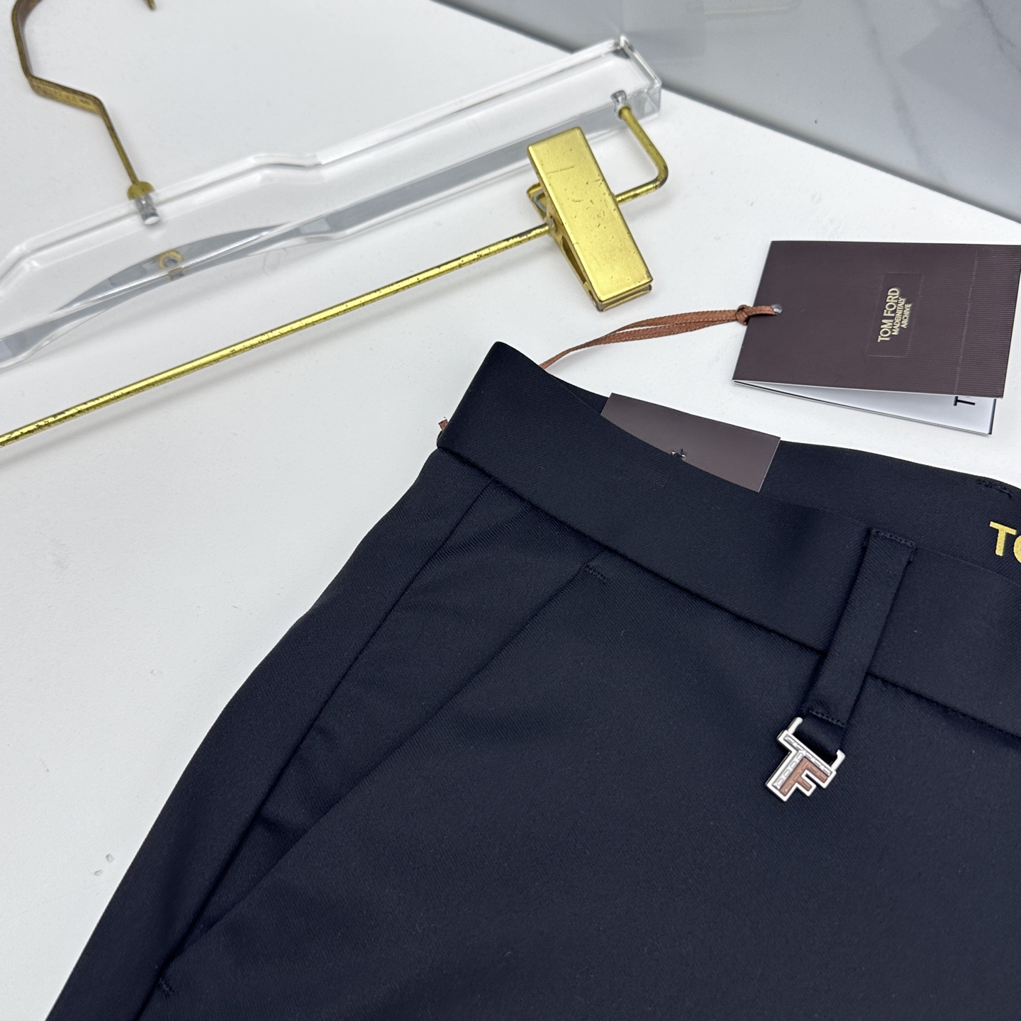 🆕TOM FORD 26ss春夏新品休闲裤西裤，官网同步，裤身工艺设计，高定面料，丝滑不贴身，透气性能佳