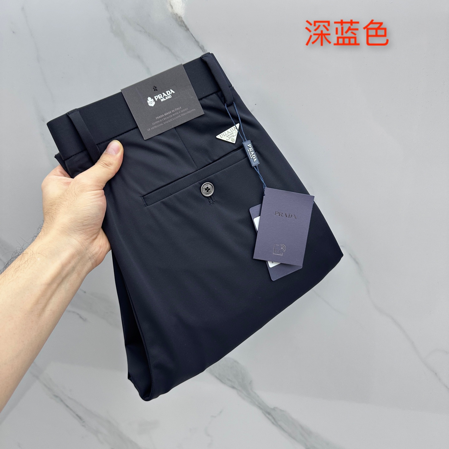 🆕PRADA普拉达 26ss春夏新品休闲裤西裤，官网同步，裤身工艺设计，高定面料，透气性能佳，客供辅料，
