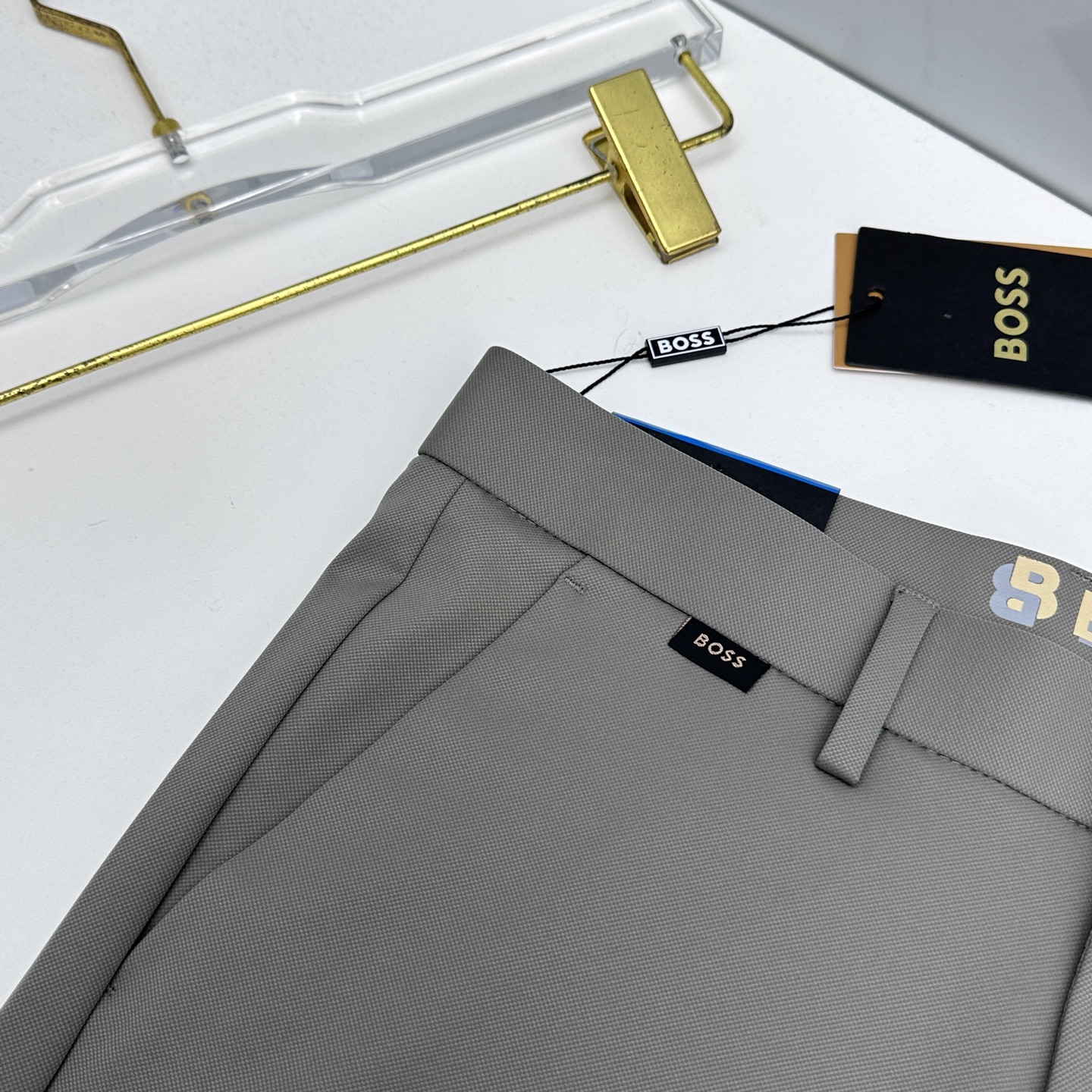 🆕BOSS 26ss春夏新品休闲裤西裤，官网同步，裤身工艺设计，高定面料，透气性能佳，客供辅料，代工厂出