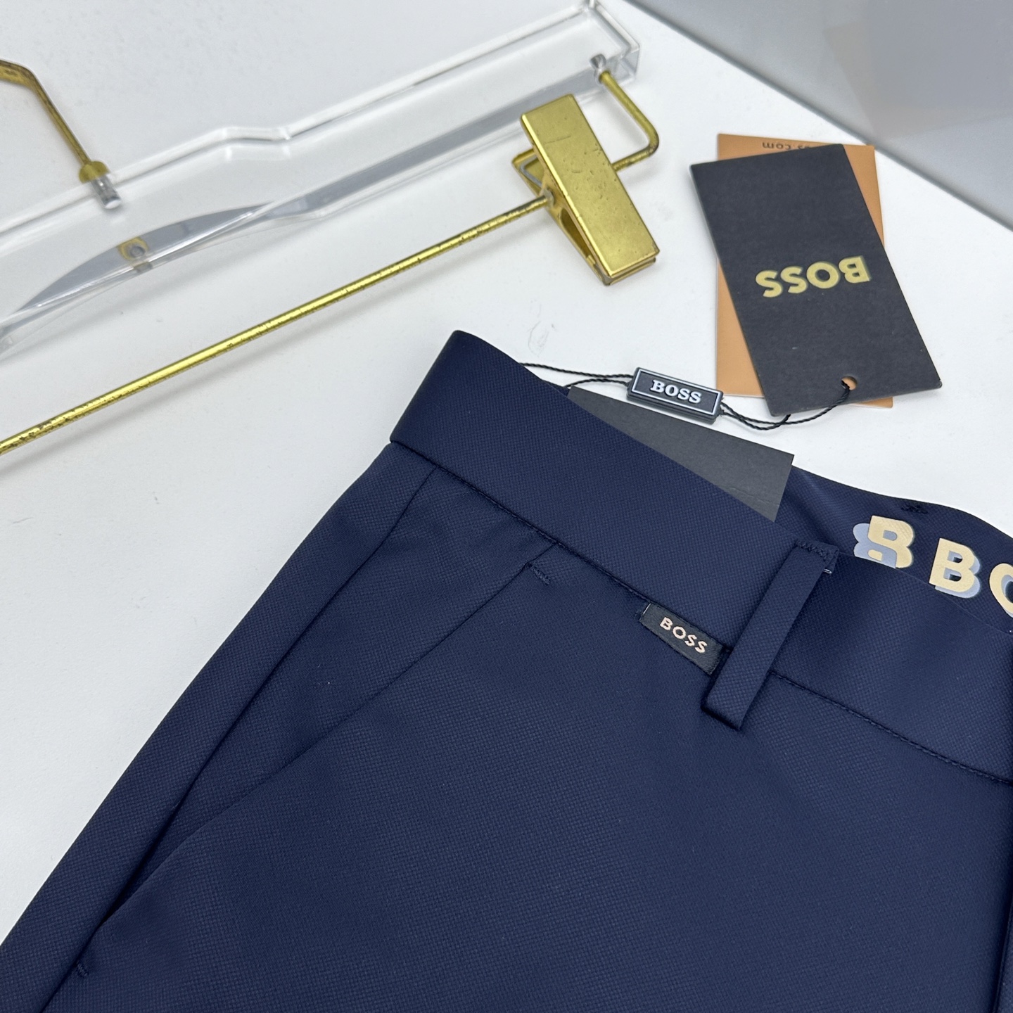 🆕BOSS 26ss春夏新品休闲裤西裤，官网同步，裤身工艺设计，高定面料，透气性能佳，客供辅料，代工厂出