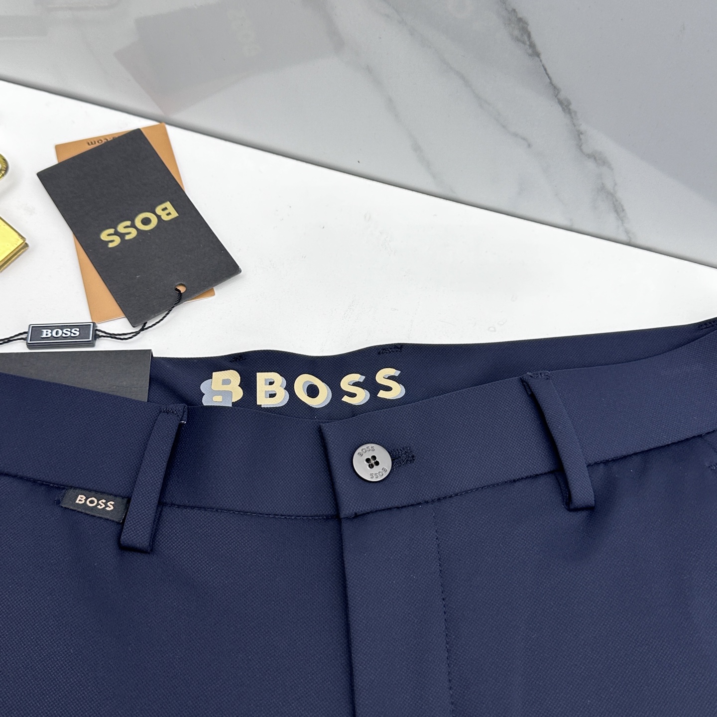 🆕BOSS 26ss春夏新品休闲裤西裤，官网同步，裤身工艺设计，高定面料，透气性能佳，客供辅料，代工厂出