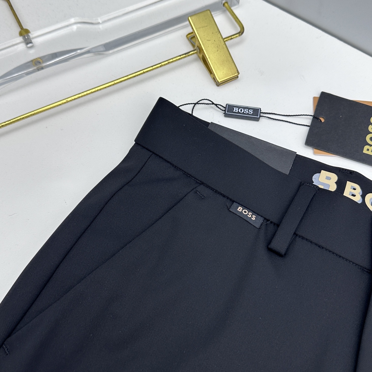 🆕BOSS 26ss春夏新品休闲裤西裤，官网同步，裤身工艺设计，高定面料，透气性能佳，客供辅料，代工厂出