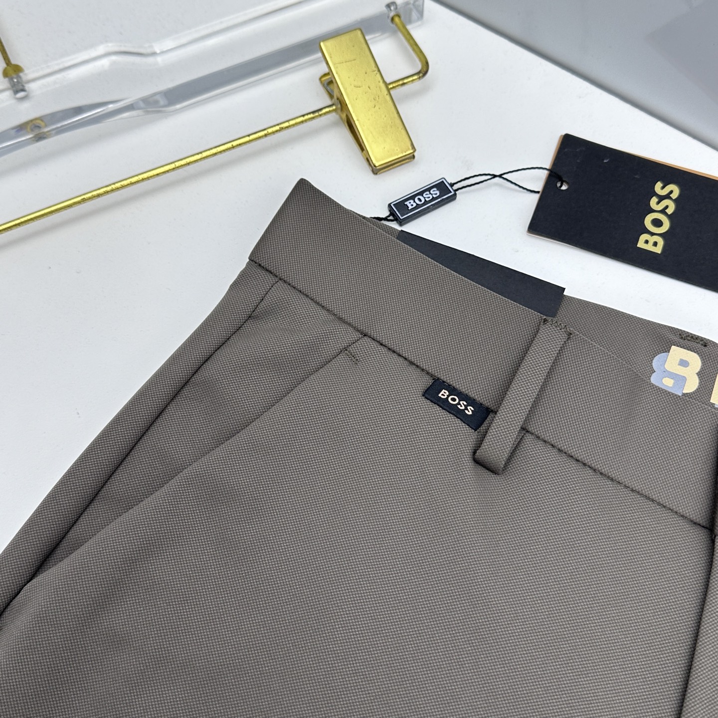 🆕BOSS 26ss春夏新品休闲裤西裤，官网同步，裤身工艺设计，高定面料，透气性能佳，客供辅料，代工厂出