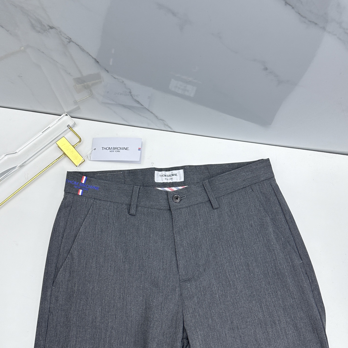 🆕TB汤姆布朗 26ss春夏新品休闲裤西裤，官网同步发售，裤身工艺设计，客供辅料、面料定制，柔软丝滑，代