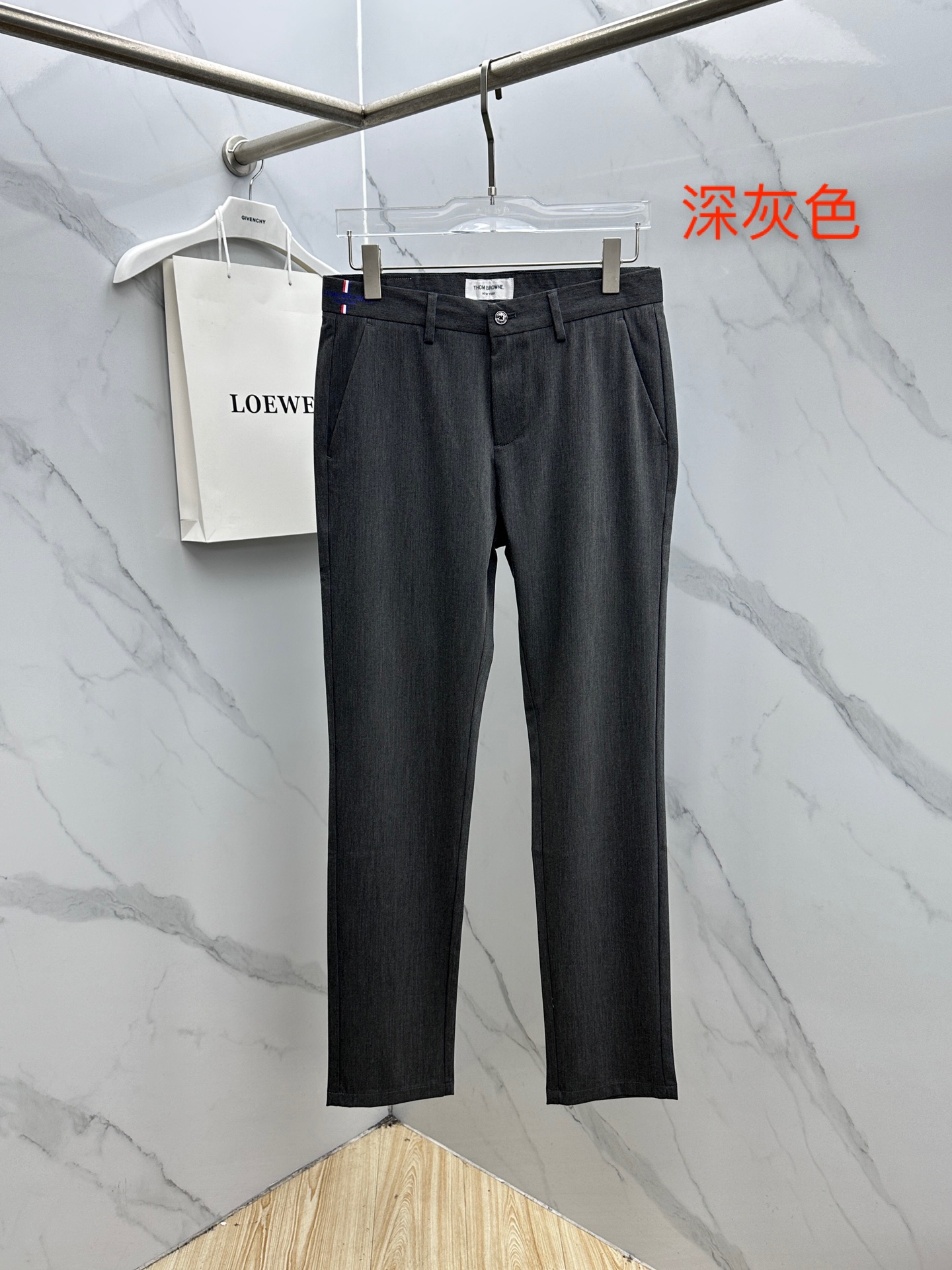 🆕TB汤姆布朗 26ss春夏新品休闲裤西裤，官网同步发售，裤身工艺设计，客供辅料、面料定制，柔软丝滑，代